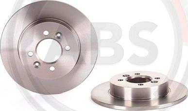 A.B.S. 08.5645.60 - Bremžu diski www.autospares.lv