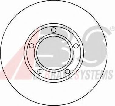 A.B.S. 15814 OE - Bremžu diski www.autospares.lv