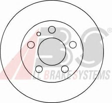 A.B.S. 16313 OE - Bremžu diski www.autospares.lv