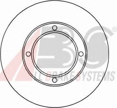 A.B.S. 15658 OE - Bremžu diski www.autospares.lv