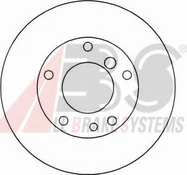 A.B.S. 15867 OE - Bremžu diski www.autospares.lv