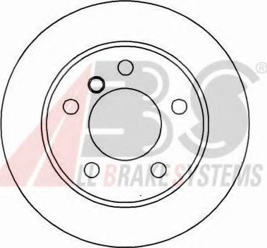 A.B.S. 16084 OE - Bremžu diski www.autospares.lv