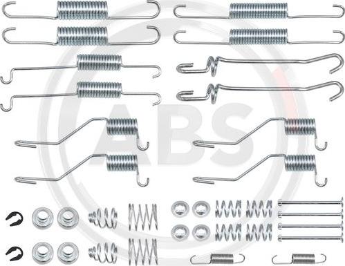 A.B.S. 0852Q - Piederumu komplekts, Bremžu loki www.autospares.lv