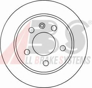 A.B.S. 16886 OE - Bremžu diski www.autospares.lv