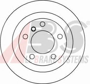 A.B.S. 16341 OE - Bremžu diski www.autospares.lv