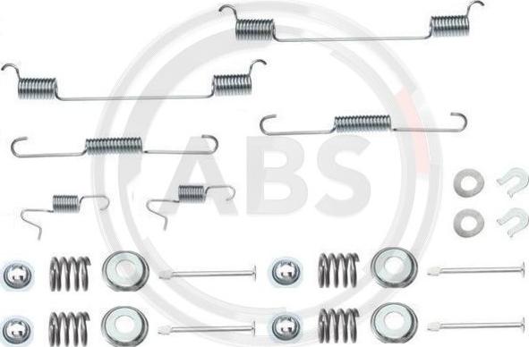 A.B.S. 0818Q - Accessory Kit, brake shoes www.autospares.lv