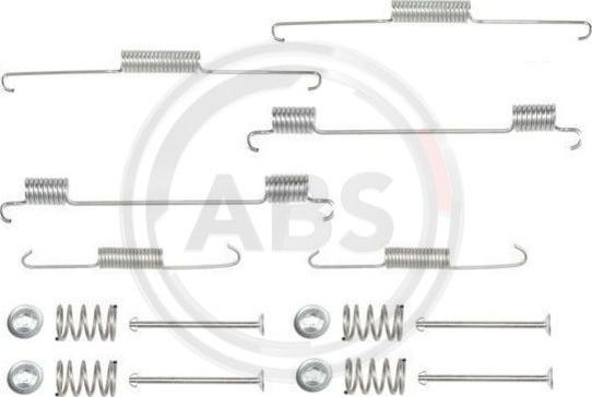 A.B.S. 0817Q - Комплектующие, барабанный тормозной механизм www.autospares.lv