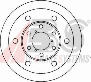 A.B.S. 15032 OE - Bremžu diski www.autospares.lv