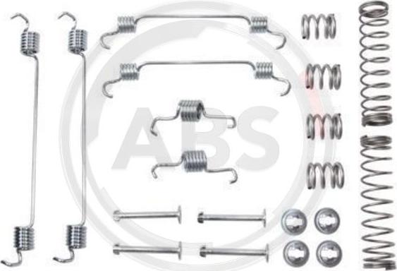 A.B.S. 0835Q - Piederumu komplekts, Bremžu loki www.autospares.lv