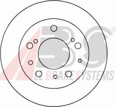 A.B.S. 15045 OE - Bremžu diski www.autospares.lv