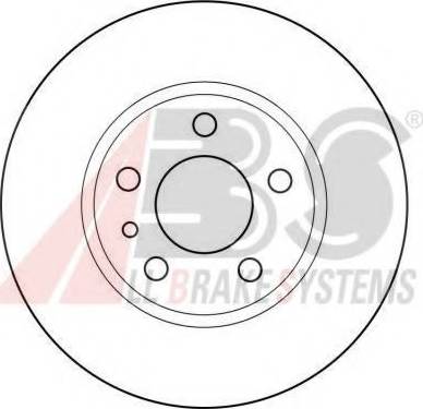 A.B.S. 15952 OE - Bremžu diski www.autospares.lv