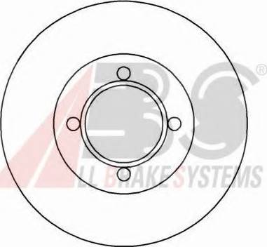 A.B.S. 15750 OE - Bremžu diski www.autospares.lv