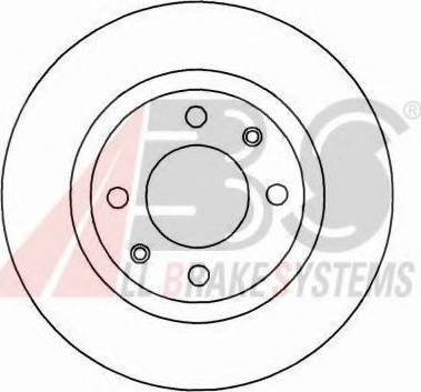 A.B.S. 15958 OE - Bremžu diski www.autospares.lv