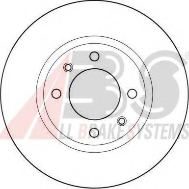 A.B.S. 15414 OE - Bremžu diski www.autospares.lv