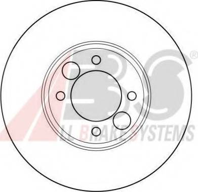 A.B.S. 15622 OE - Bremžu diski www.autospares.lv