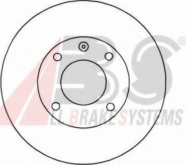 A.B.S. 15703 OE - Bremžu diski www.autospares.lv