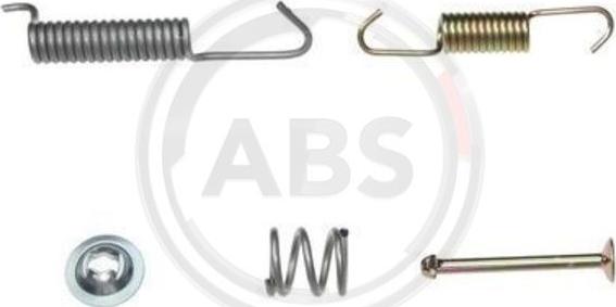 A.B.S. 0821Q - Piederumu komplekts, Stāvbremzes mehānisma bremžu loks www.autospares.lv