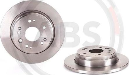 A.B.S. 08.B586.10 - Bremžu diski autospares.lv