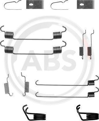 A.B.S. 0799Q - Piederumu komplekts, Bremžu loki www.autospares.lv