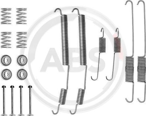 A.B.S. 0755Q - Piederumu komplekts, Bremžu loki www.autospares.lv