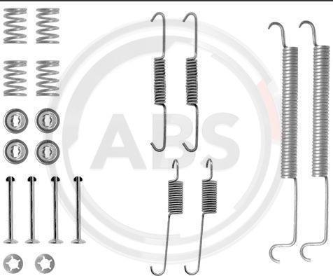 A.B.S. 0756Q - Piederumu komplekts, Bremžu loki www.autospares.lv