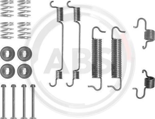 A.B.S. 0780Q - Piederumu komplekts, Bremžu loki www.autospares.lv