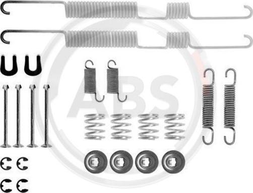 A.B.S. 0730Q - Piederumu komplekts, Bremžu loki www.autospares.lv