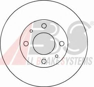 A.B.S. 15049 OE - Bremžu diski www.autospares.lv