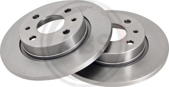 A.B.S. 15860 - Brake Disc www.autospares.lv