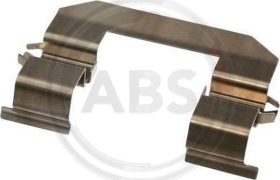 A.B.S. 1645Q - Piederumu komplekts, Disku bremžu uzlikas www.autospares.lv