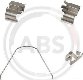 A.B.S. 1651Q - Piederumu komplekts, Disku bremžu uzlikas www.autospares.lv