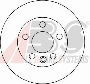 A.B.S. 16658 OE - Bremžu diski www.autospares.lv