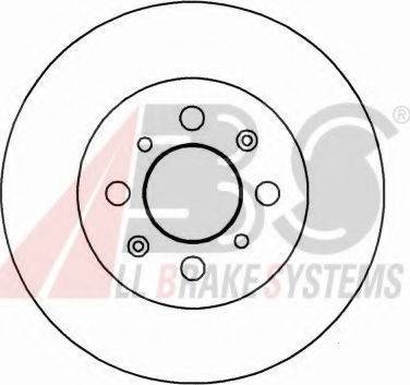 A.B.S. 16607 OE - Bremžu diski www.autospares.lv