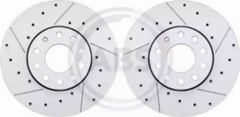 A.B.S. 16098S - Brake Disc www.autospares.lv