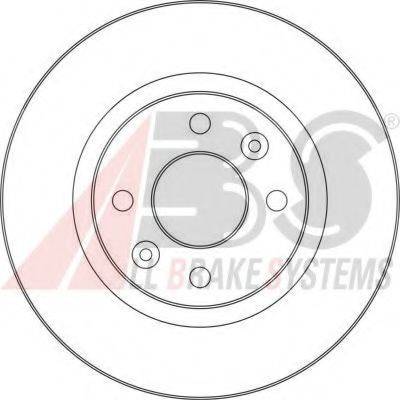 A.B.S. 16150 OE - Bremžu diski www.autospares.lv