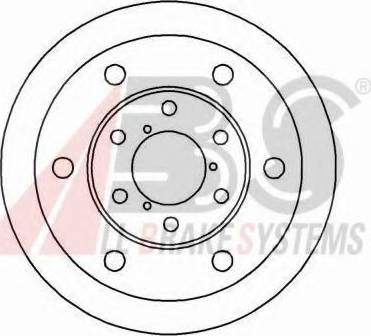 A.B.S. 16390 OE - Bremžu diski www.autospares.lv