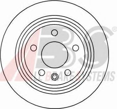 A.B.S. 16340 OE - Bremžu diski www.autospares.lv