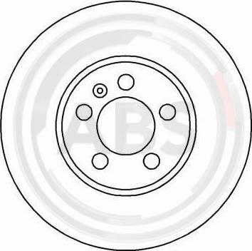 A.B.S. 16265 - Brake Disc www.autospares.lv