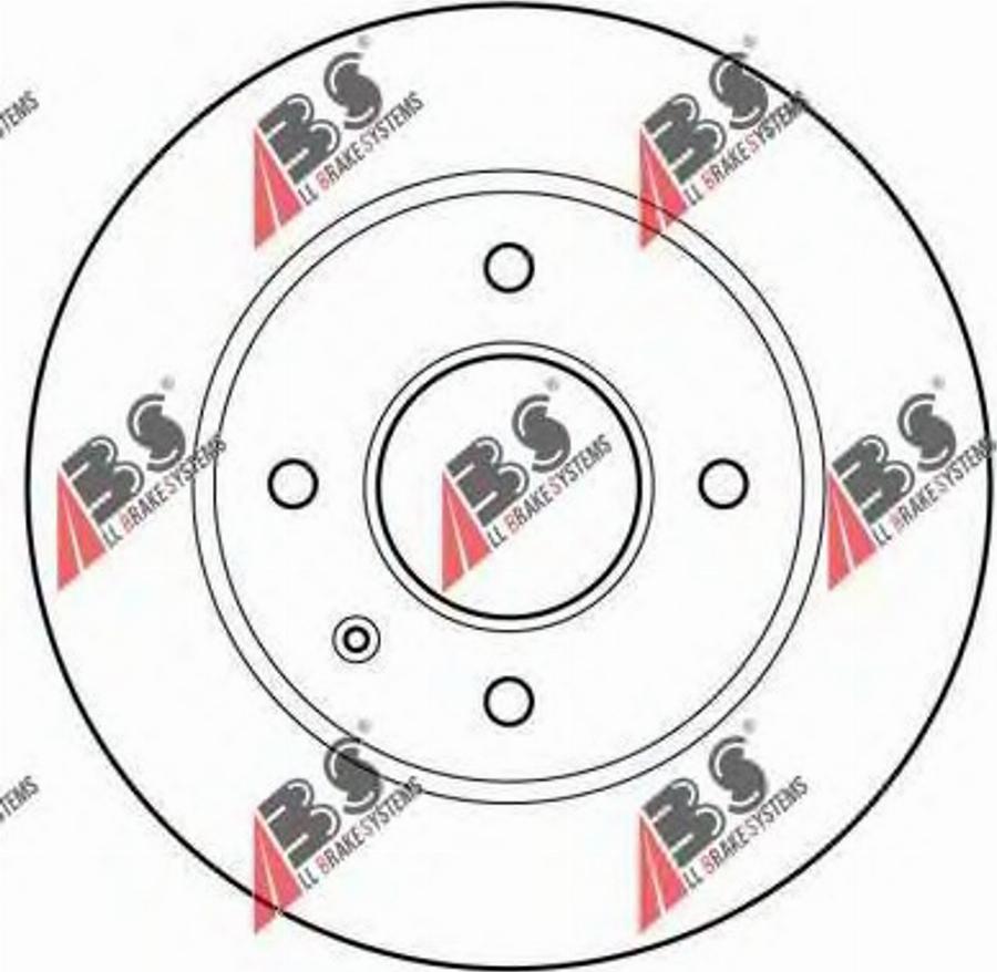 A.B.S. 16266 - Bremžu diski www.autospares.lv