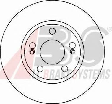 A.B.S. 16219 OE - Bremžu diski www.autospares.lv