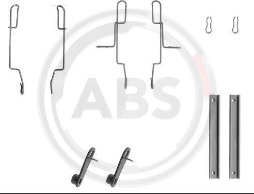 A.B.S. 1147Q - Piederumu komplekts, Disku bremžu uzlikas www.autospares.lv