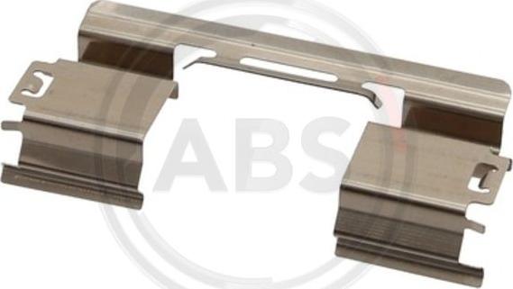 A.B.S. 1813Q - Piederumu komplekts, Disku bremžu uzlikas www.autospares.lv