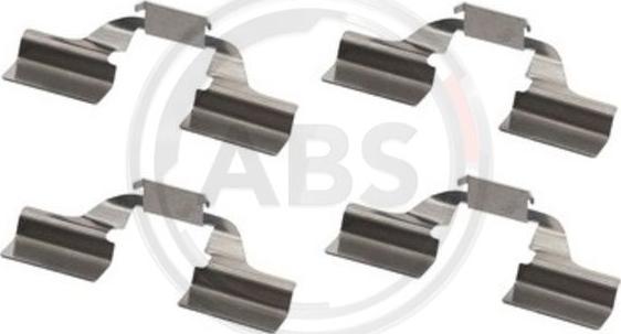 A.B.S. 1827Q - Accessory Kit for disc brake Pads www.autospares.lv