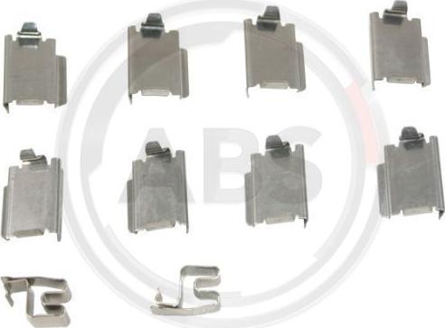 A.B.S. 1246Q - Комплектующие для колодок дискового тормоза www.autospares.lv