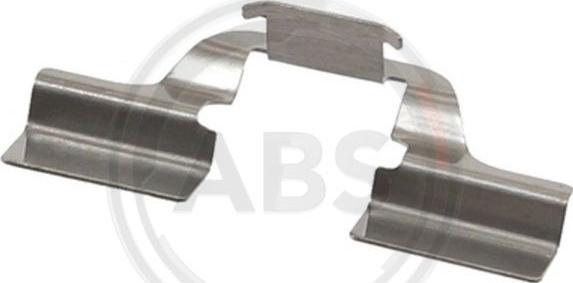 A.B.S. 1749Q - Комплектующие для колодок дискового тормоза www.autospares.lv