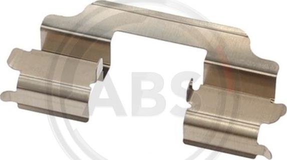 A.B.S. 1709Q - Комплектующие для колодок дискового тормоза www.autospares.lv