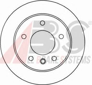 A.B.S. 17061 OE - Bremžu diski www.autospares.lv