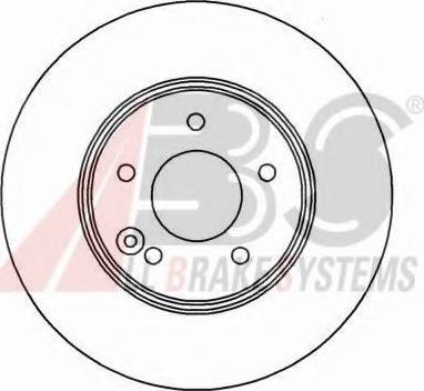 A.B.S. 17017 OE - Bremžu diski www.autospares.lv