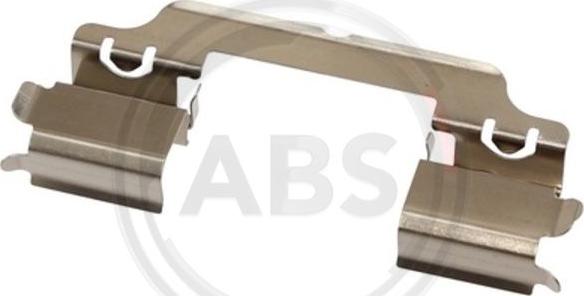 A.B.S. 1716Q - Piederumu komplekts, Disku bremžu uzlikas www.autospares.lv