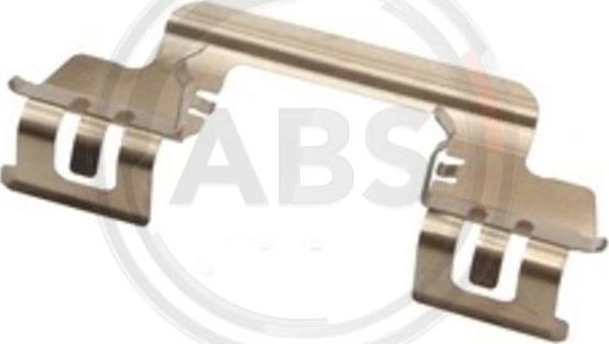 A.B.S. 1784Q - Piederumu komplekts, Disku bremžu uzlikas www.autospares.lv